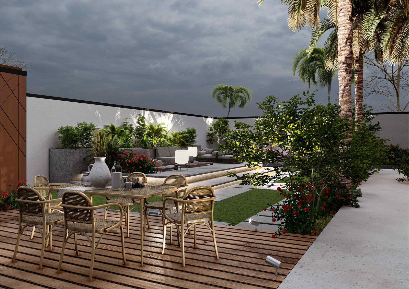 Villa Elevation & Landscape Redesign – Al Rahmaniya, Sharjah - Image 10