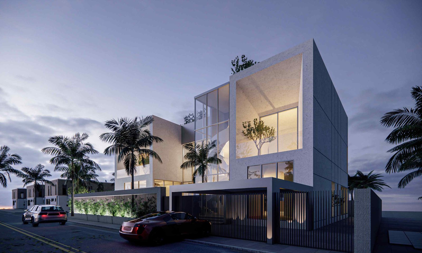 Private Villa Elevation, Telal Sharjah - Image 5