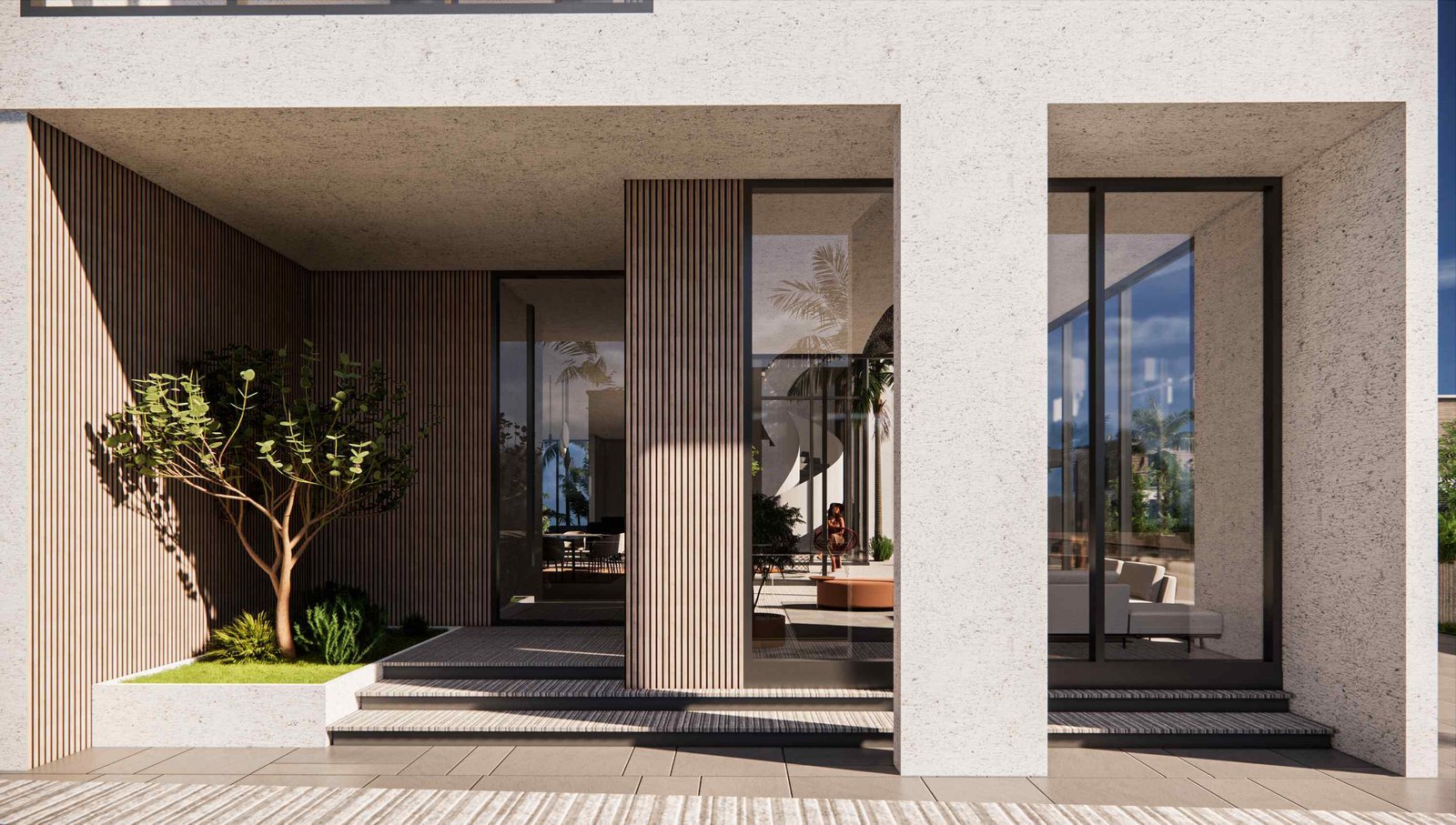 Private Villa Elevation, Telal Sharjah - Image 13