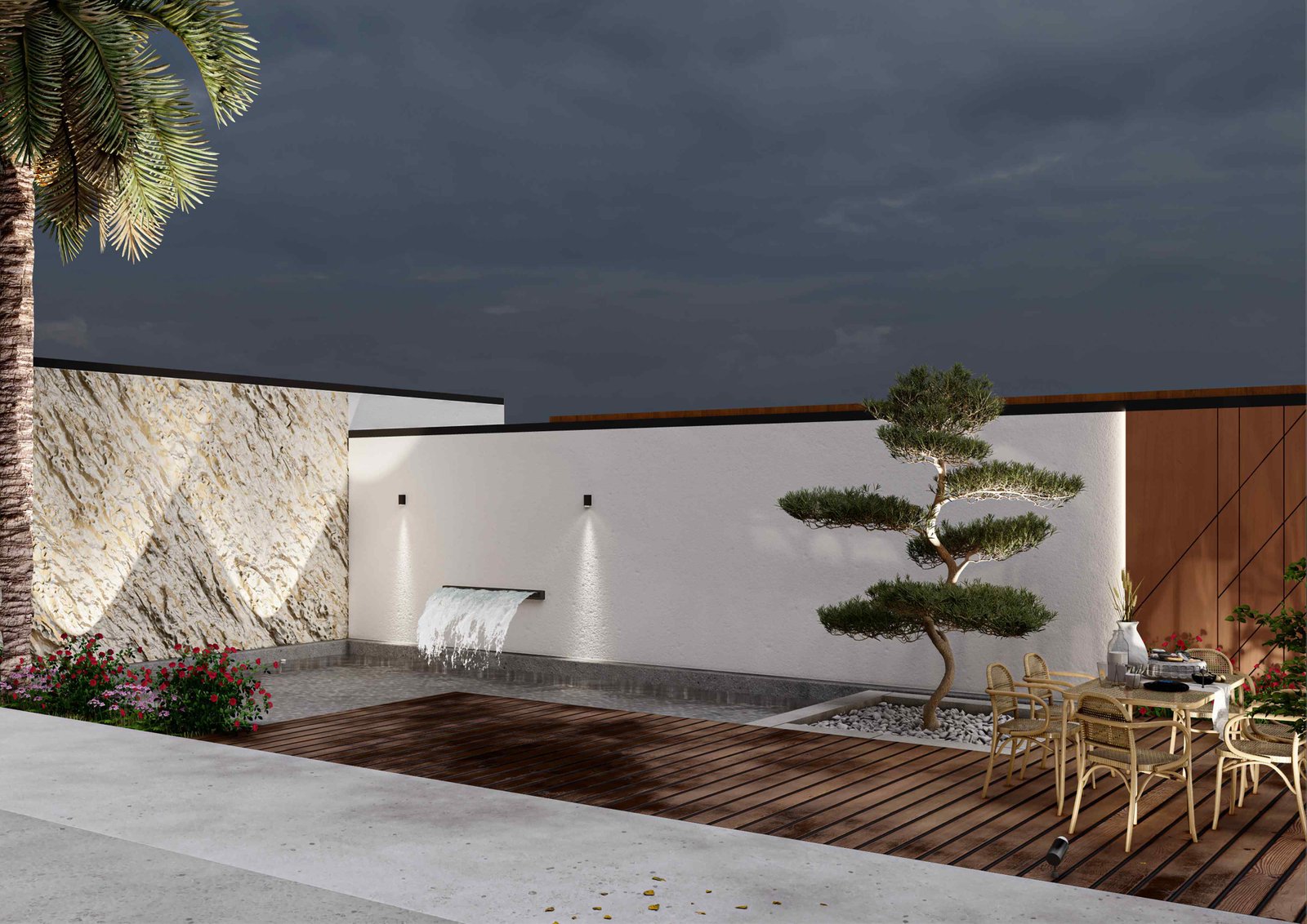 Villa Elevation & Landscape Redesign – Al Rahmaniya, Sharjah - Image 7