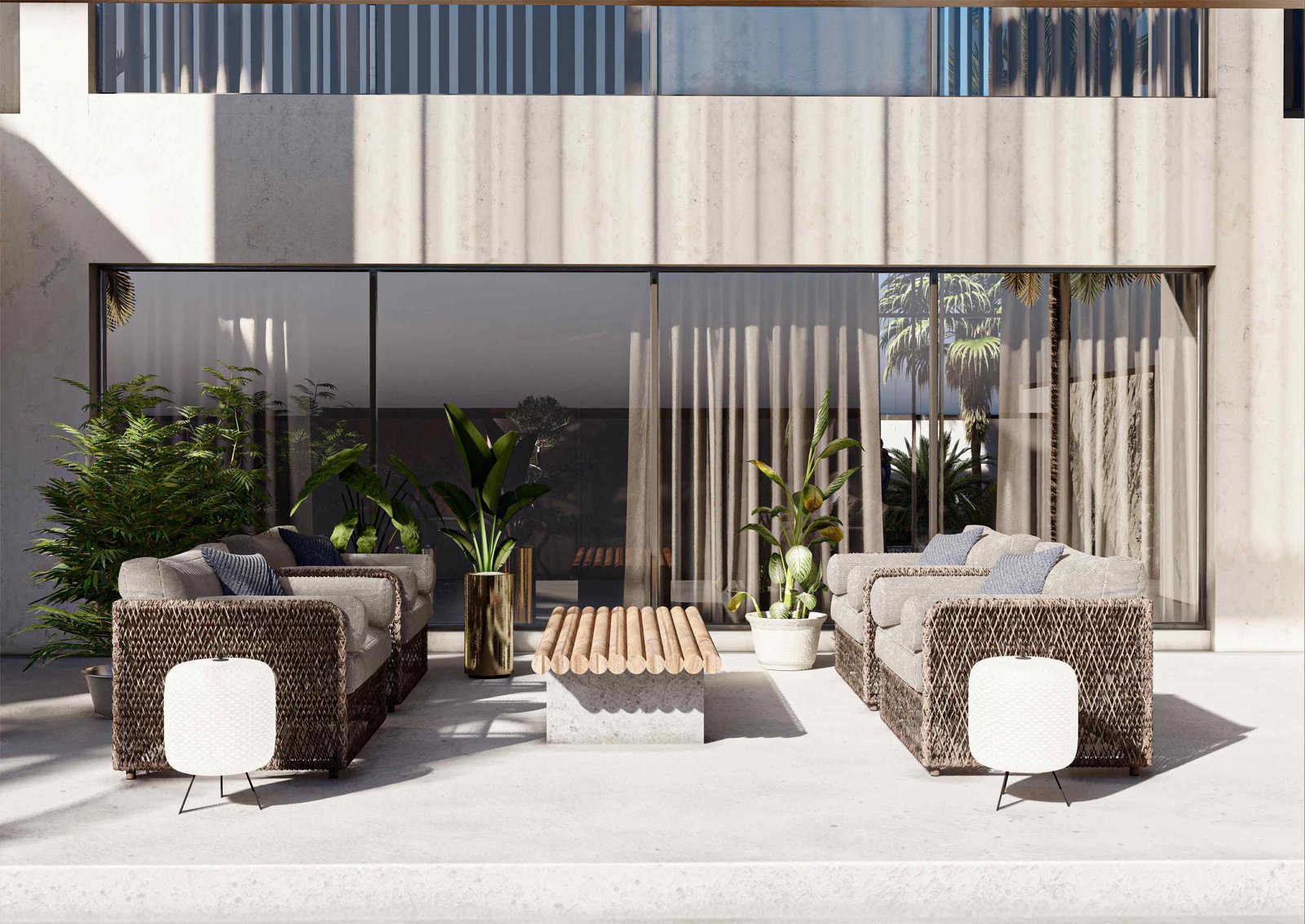 Villa Elevation & Landscape Redesign – Al Rahmaniya, Sharjah - Image 3