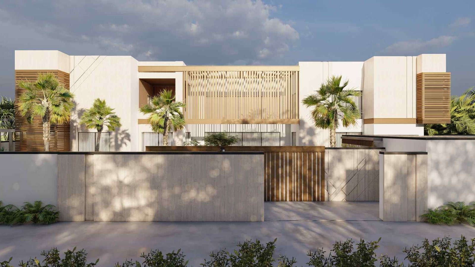 Villa Elevation & Landscape Redesign – Al Rahmaniya, Sharjah - Image 1