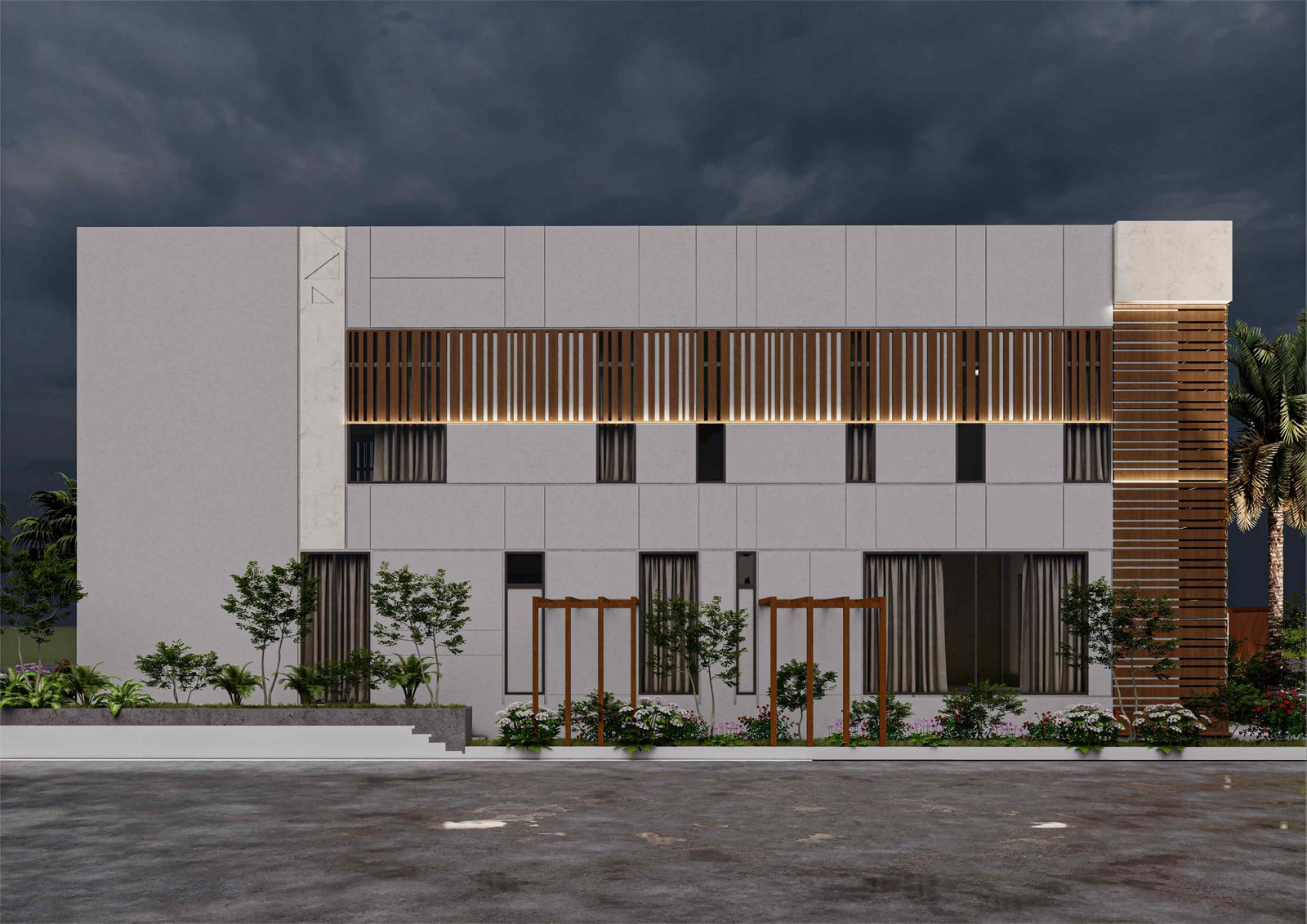 Villa Elevation & Landscape Redesign – Al Rahmaniya, Sharjah - Image 12