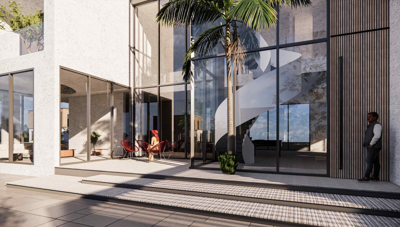 Private Villa Elevation, Telal Sharjah - Image 12