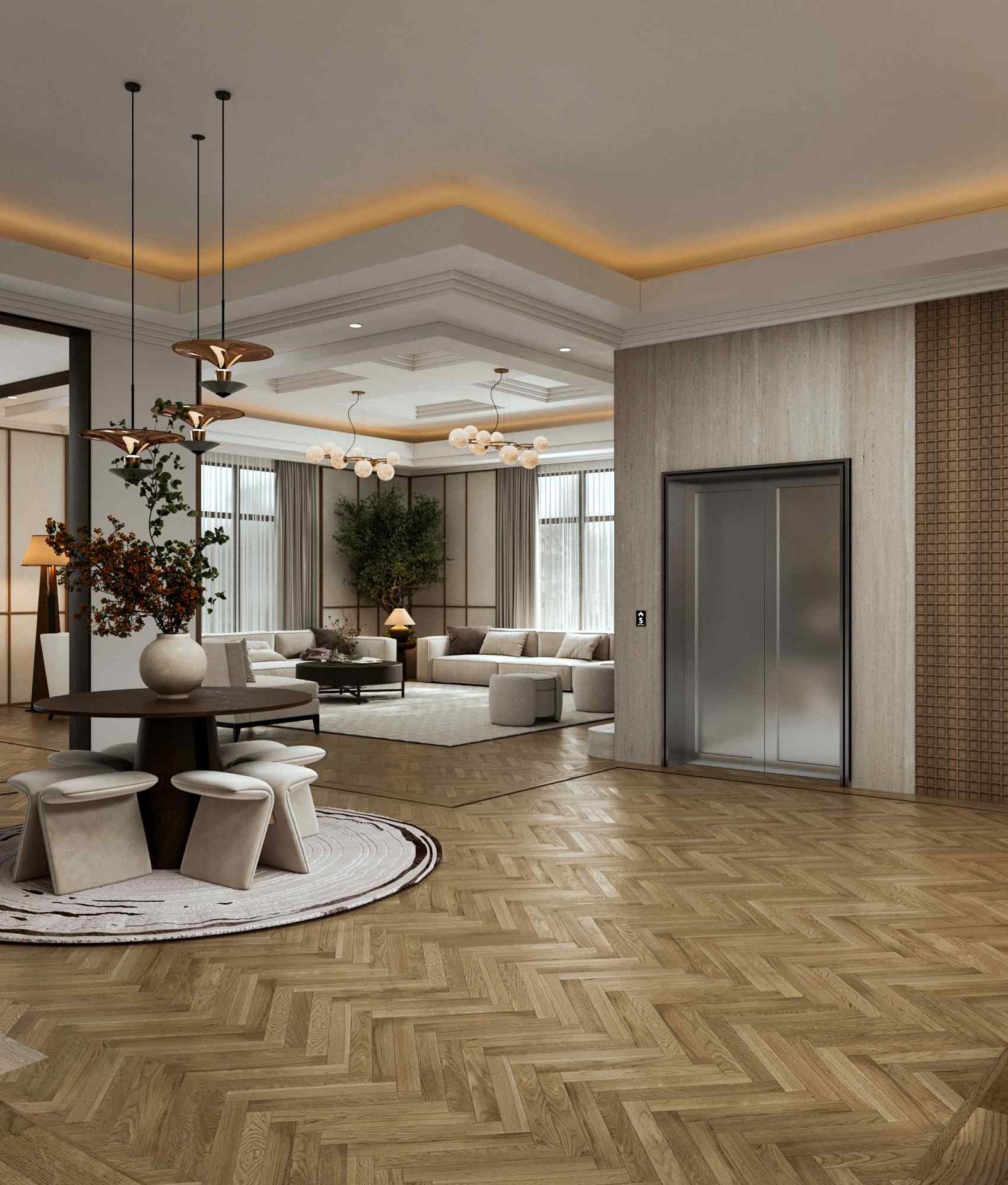 Residential Interior Design – Al Mizhar Villa, Dubai - Image 11